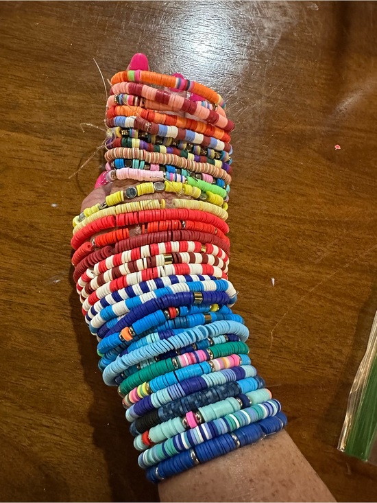 Other - Clay bead bracelets - over 30 bracelets